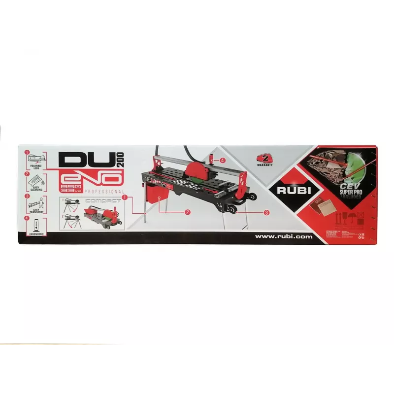 Tagliapiastrelle stazionaria RUBI DU-200 EVO 850