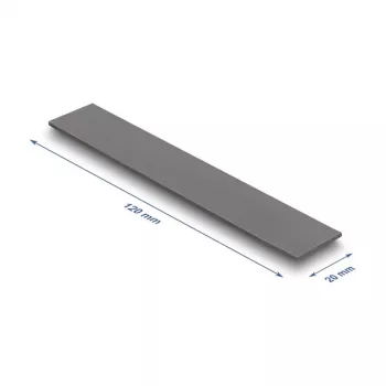 Pad termoconduttivo DeLOCK 18476 3 W/m·K grigio 20x120x1,5 mm