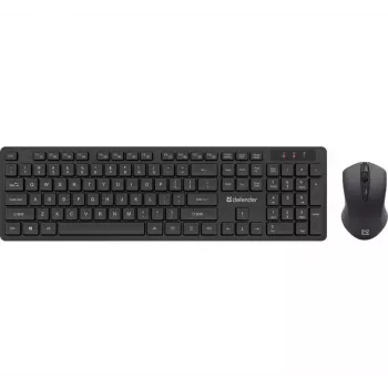 Set tastiera e mouse wireless DEFENDER C-993 RF 45996 — connessione RF, layout compatto