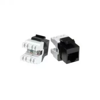 ROLINE Cat.5e Keystone, RJ-45, non schermato, nero (26.11.0342)