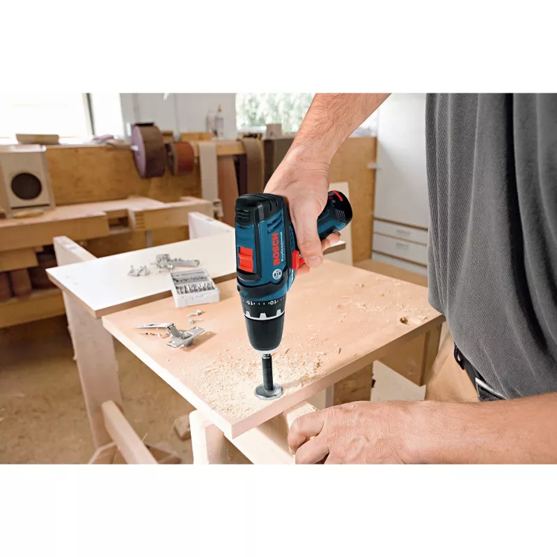 Bosch GSR 12V-15 Professional 650 g nero, blu, rosso, argento