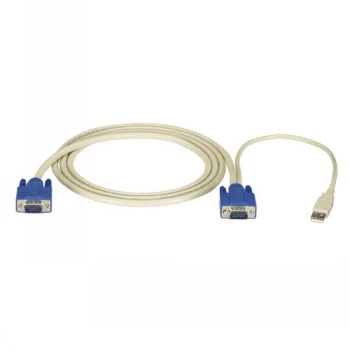 Cavo server nero box Servswitch EC USB - VGA, USB, 3M