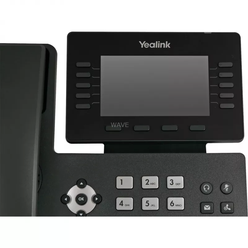 Telefono IP Yealink SIP-T54W nero 10 linee LCD Wi-Fi