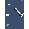 NeXtime orologio da parete 3072bl Thumbs up, 40,5x41,5 cm, da parete, blu/argento
