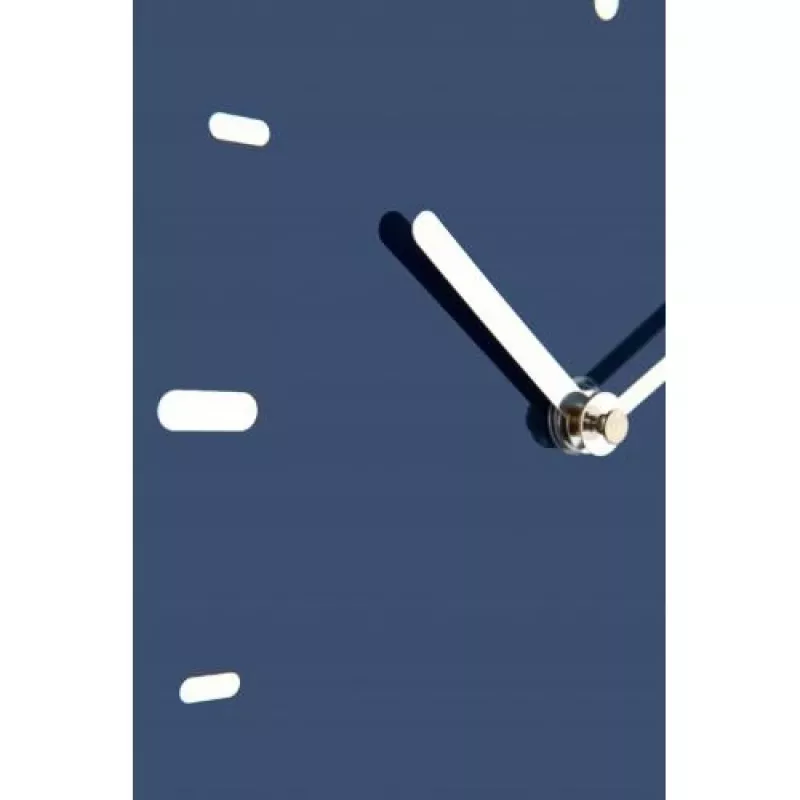 NeXtime orologio da parete 3072bl Thumbs up, 40,5x41,5 cm, da parete, blu/argento