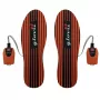 Soletta riscaldabile Glovii GW4U unisex, poliestere 100%, taglia EU 36–48, rosso/nero, batteria agli ioni di litio