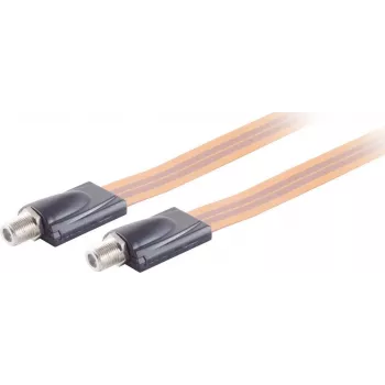Passaggio per finestra satellitare ShiverPeaks 86375 trasparente extra sottile – passaggio coassiale per cavo SAT