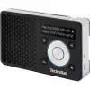 TechniSat DigitRadio 1 A 0100/4997 radio digitale, DAB+/FM, RDS, 40 stazioni preimpostate, funzione di allarme ASA, nero/argento