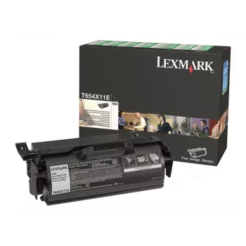 Toner Lexmark T654X11E 30000 pagine nero