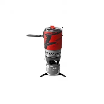 fms-x5 polaris cooking system-rosso FIRE-MAPLE fornello