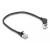 Cavo di rete DeLOCK RJ45 Cat.6A 0,25 m nero