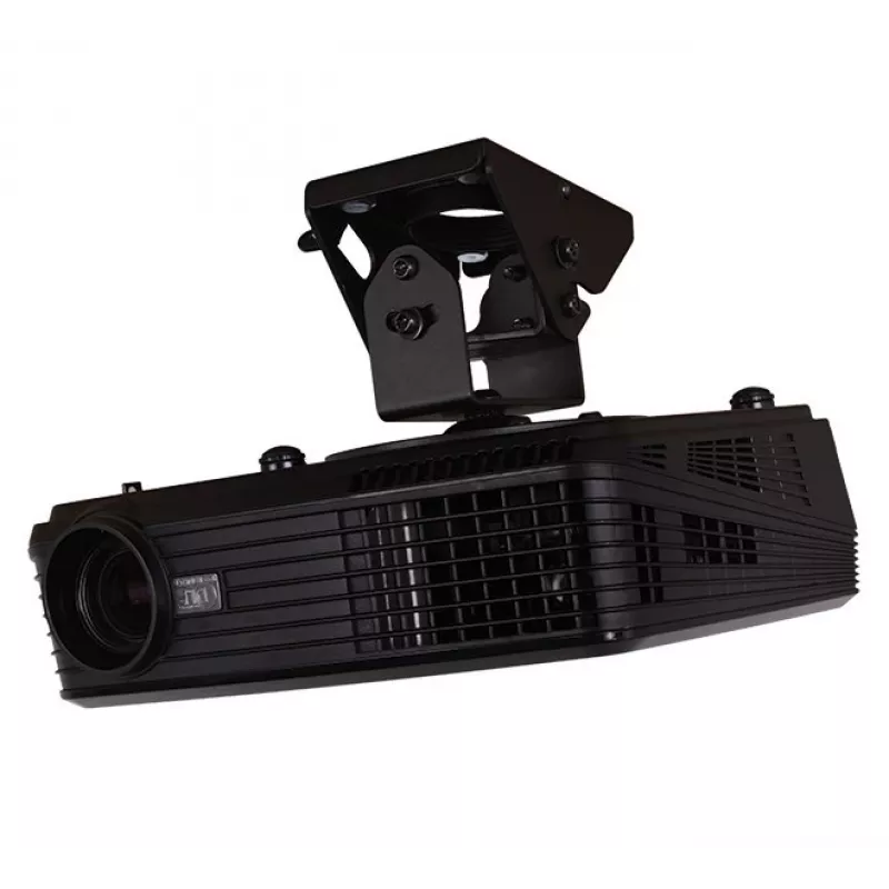 Supporto a soffitto per proiettore B-TECH BT899-XL — supporto a soffitto, capacità 25 kg, nero