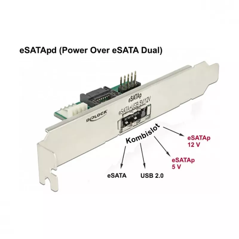 Adattatore eSATA interno DeLOCK 63921
