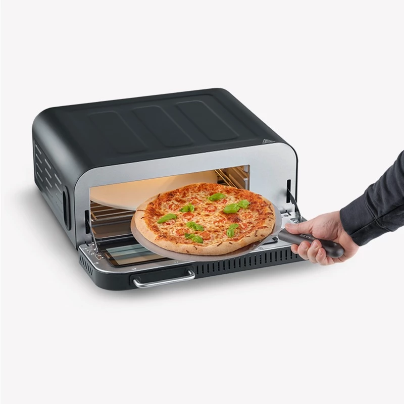Forno per pizza Severin PG 8575 2000 W nero 1 pizza timer digitale