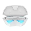 Auricolari Awei T23 wireless Bluetooth 5.3 USB resistenti all'acqua bianco
