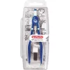Herlitz my.pen compasso a regolazione rapida, blu/bianco