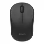 Savio MB-03 mouse ottico wireless, ricevitore USB 2,4 GHz, 1000 DPI, 3 pulsanti, batteria AA, 99x60x39 mm, 51 g, nero