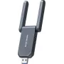 Adattatore USB wireless MERCUSYS MA37BEH — High-Gain Wi-Fi 7 (BE6500) compatibilità USB-C/USB-A