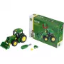 Set veicolo Theo Klein 3903 trattore giocattolo pista gioco 3 anni nero verde giallo