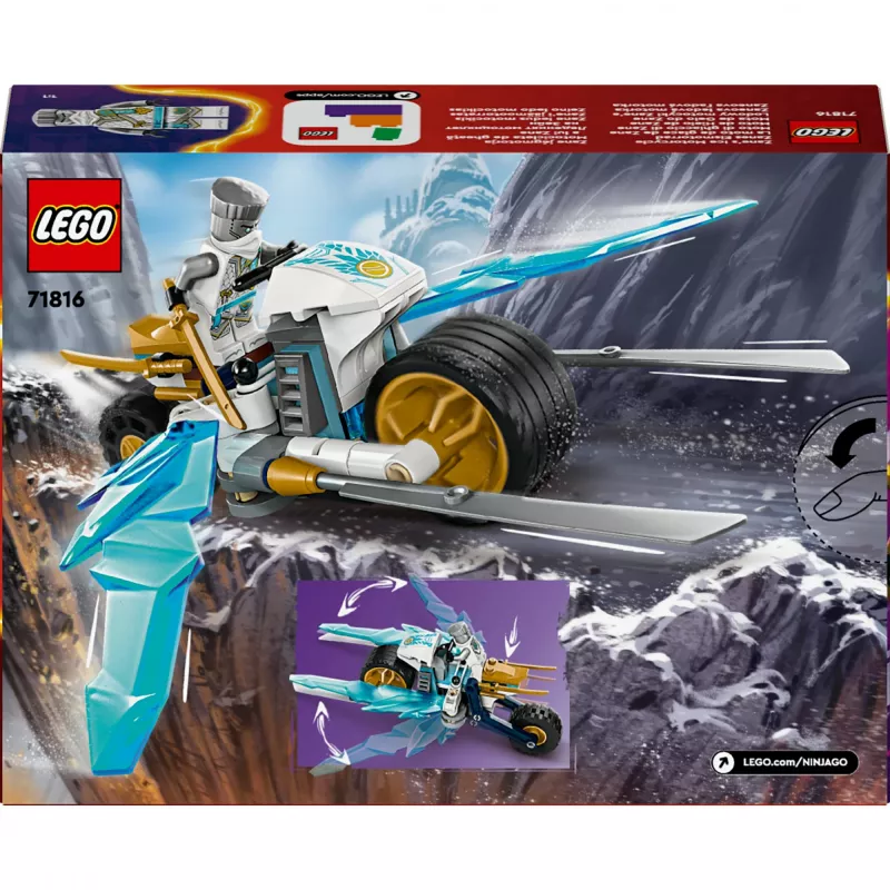 LEGO NINJAGO 71816 Moto ghiacciata di Zane