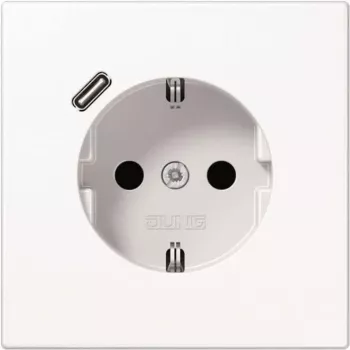 Presa Schuko con USB LS1520-18CWW Type-C (LS1520-18CWW)