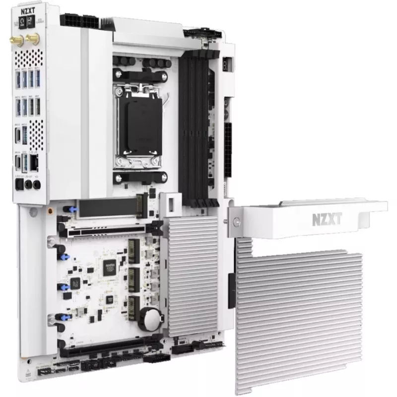 Scheda madre NZXT N9 X870E bianco AM5 DDR5 ATX