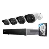 NVR registratore di sicurezza Eufy E40 — ingresso 4K a 8 canali, HDD 2 TB (espandibile a 16 TB), nero/grigio/bianco