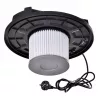 Scheppach DC100 aspiratore di polveri, 65 l, 1200 W
