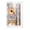 Case per computer Darkflash C280 (bianco) con 7 ventole di raffreddamento