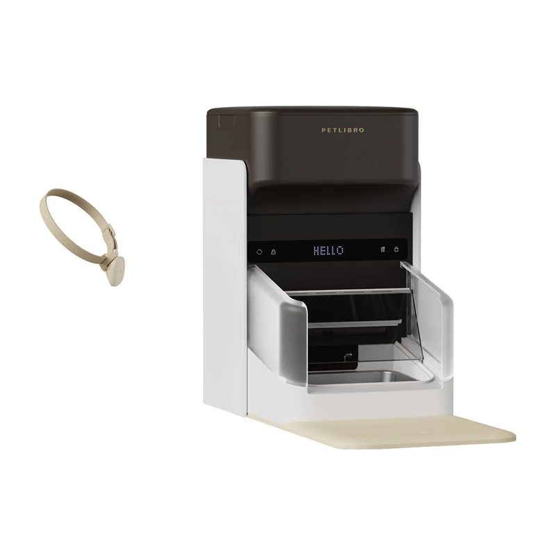 Distributore smart RFID per cibo Petlibro con collare, 3L