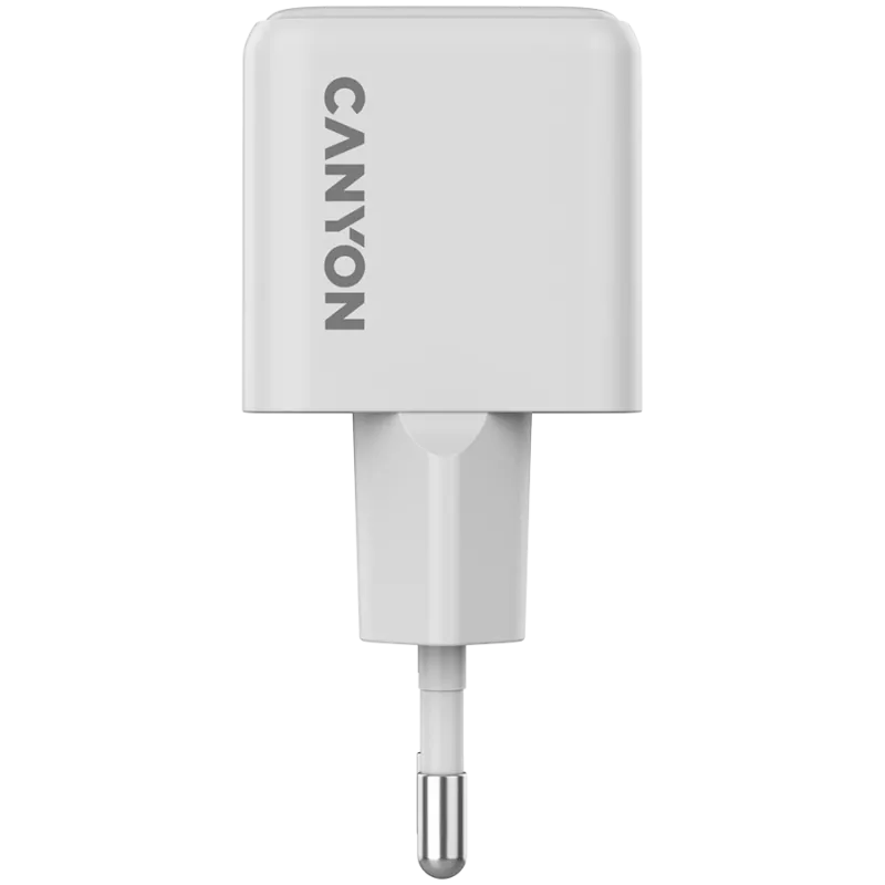 Caricabatterie CANYON CU20C GaN 20W 1xPD EU bianco