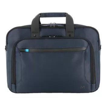 Mobilis Executive 4 Twice - borsa notebook - apertura dall'alto, 40 % materiale riciclato - 35.6 cm - 11 - 14 - blu navy, nero (005040)