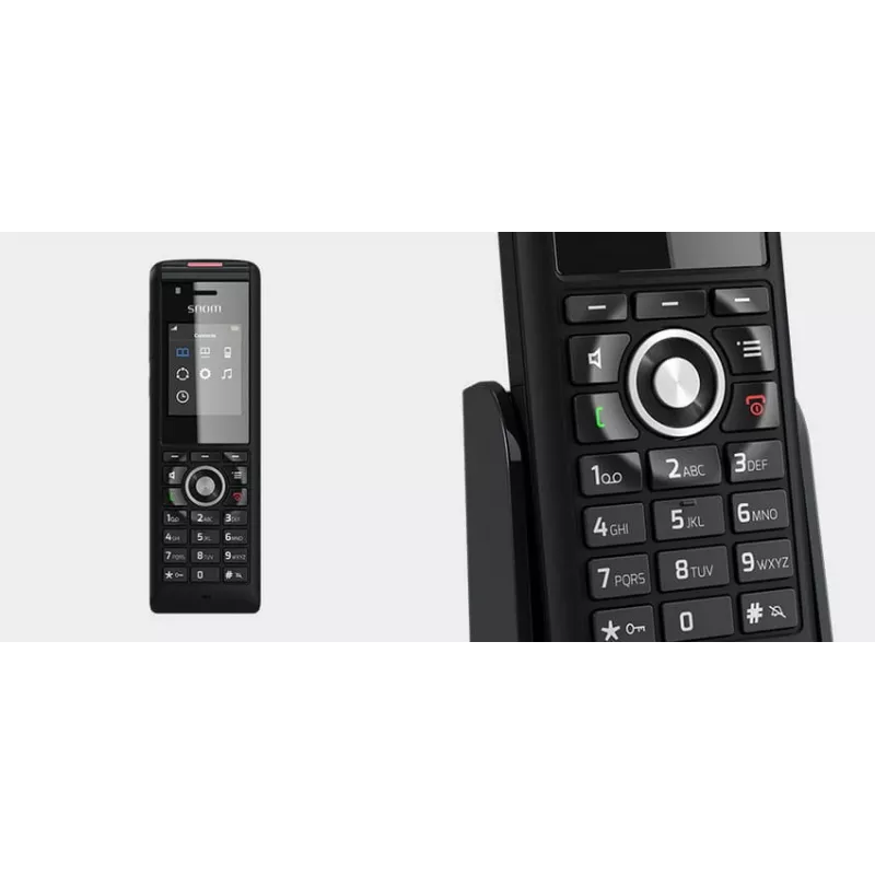 Telefono cordless Snom M85 Identificazione chiamante Nero