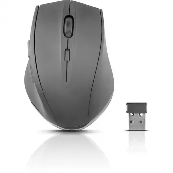 SPEEDLINK CALADO Silent SL-6343-RRBK - mouse - per destrorsi - ottico - 5 tasti - wireless - 2.4 GHz - ricevitore wireless (USB)