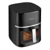 Amica AFM 6020 friggitrice ad aria, 7,2 l, 1700 W, 10 programmi, display LCD, nera