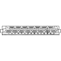 SCHROFF connettore H 15 F - Female Header H15F (69001733)