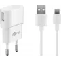 Goobay 45299 caricabatterie per dispositivi mobili bianco per interni (45299)