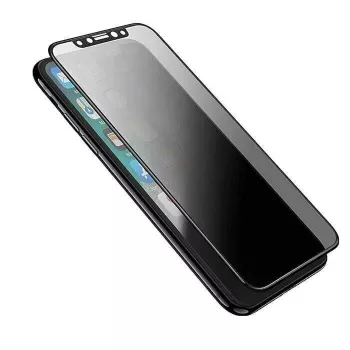Vetro temperato protezione display Devia Real Series per iPhone XS Max 3D Full Screen nero