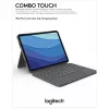 Case con tastiera Combo Touch US iPad Pro 11 1,2,3 Gen grigio