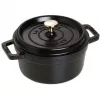 Staub La Cocotte 20 cm rotonda, nero, ghisa (40509-487-0)
