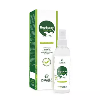 POKUSA GreenLine BugSpray - spray per la corsa per cani - 150 ml