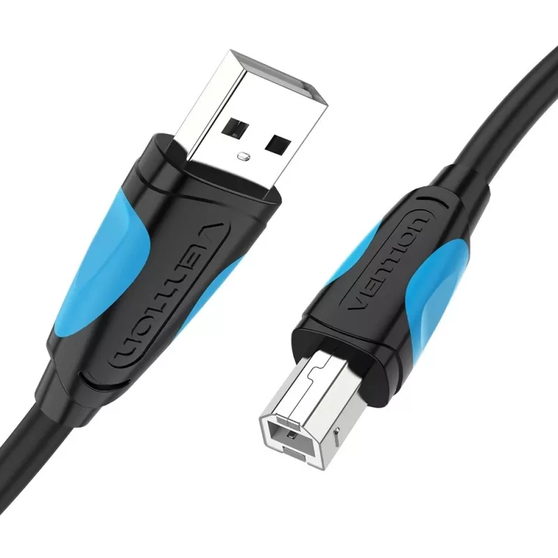 Cavo USB 2.0 A a USB-B Vention VAS-A16-B500, 5 m, nero, connettore-connettore, 480 Mbit/s