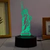 Manta SNL125RGB RGB 3D edificio lampada LED decorativa