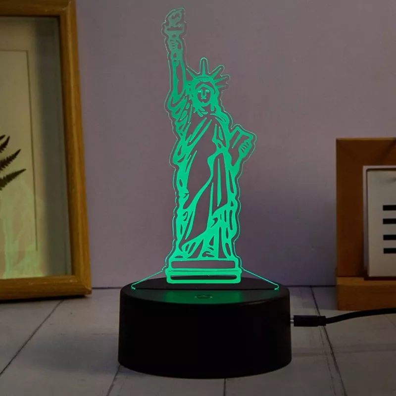 Manta SNL125RGB RGB 3D edificio lampada LED decorativa