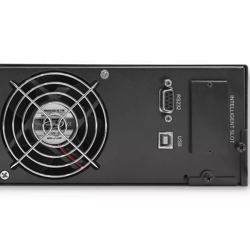 Qoltec 53945 UPS rack, 1 kVA, 800 W, LCD