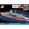 Set da costruzione Cobi corazzata Tirpitz modello con 593 pezzi, in scala e con caratteristiche da esposizione