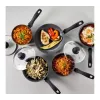 Set di 5 padelle Russell Hobbs Metallic Marble RH02814EU7 – rivestimento antiaderente, varie dimensioni