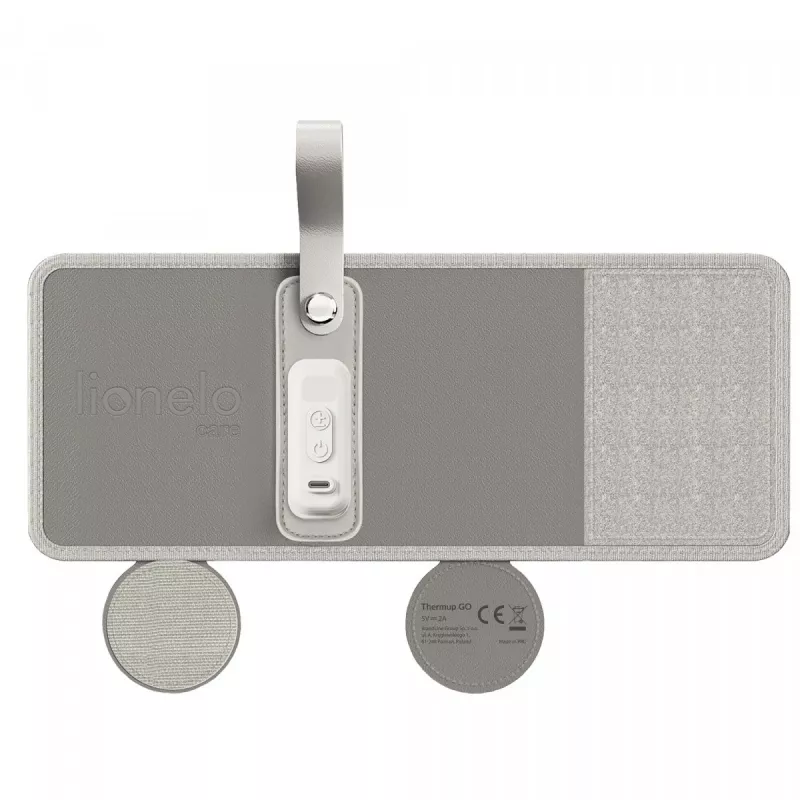 Scaldabiberon Lionelo Thermup Go grigio – scaldabiberon portatile per alimenti per bambini