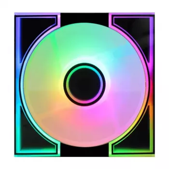 Ventola di raffreddamento Darkflash DM8 ARGB nero 120 mm