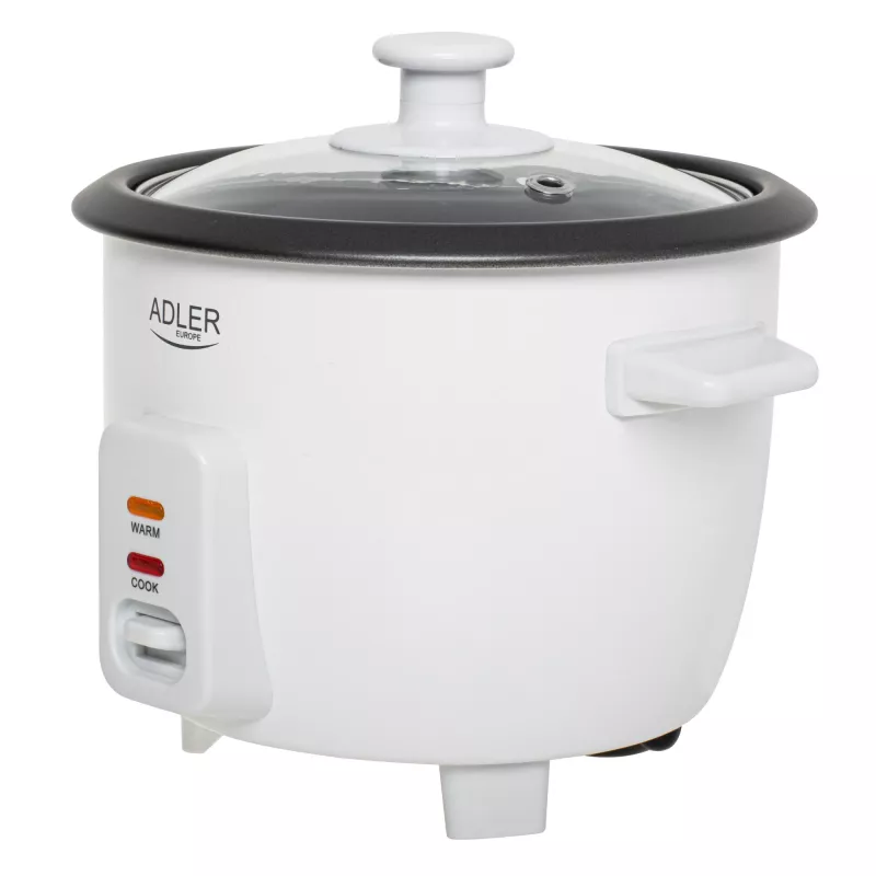 Adler AD 6418 cuociriso nero, acciaio inox 1000 W